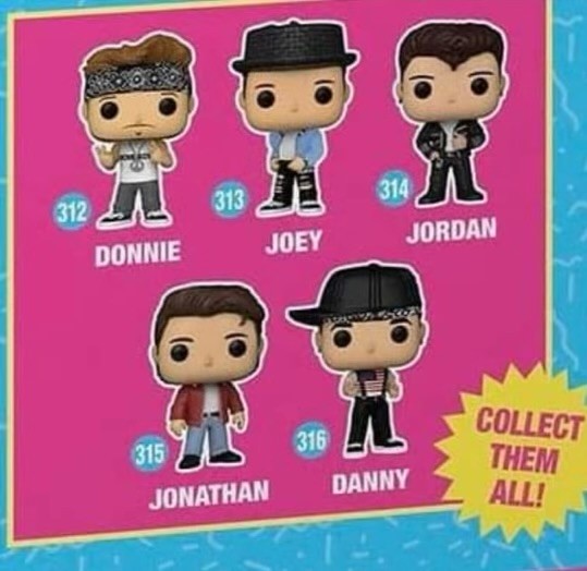 NKOTB Funko POP